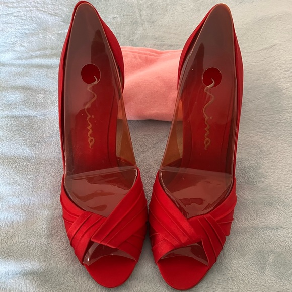 Nina Shoes - Red Dress Shoes